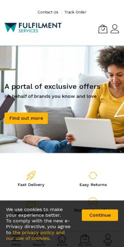 Mobile page screenshot