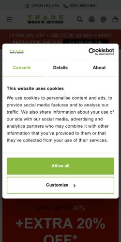 Mobile page screenshot