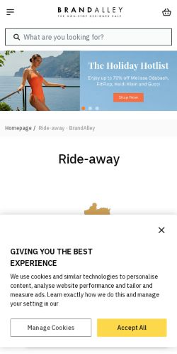 Mobile page screenshot