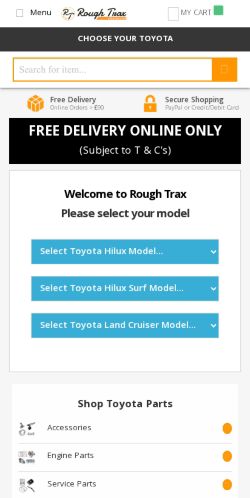 Mobile page screenshot