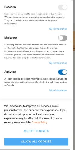 Mobile page screenshot