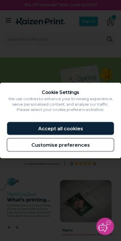 Mobile page screenshot