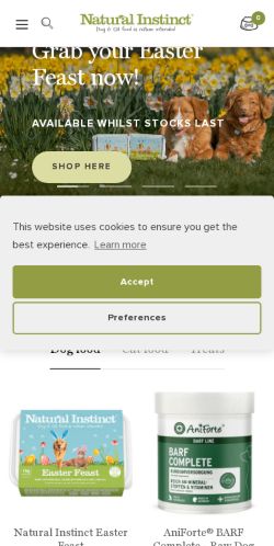Mobile page screenshot
