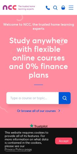 Mobile page screenshot