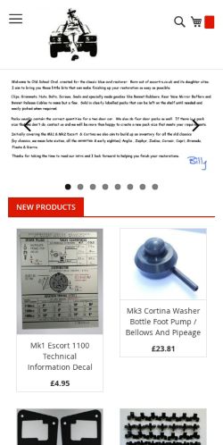 Mobile page screenshot