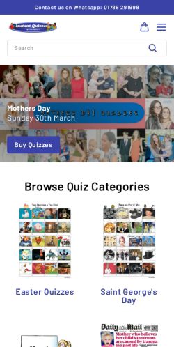 Mobile page screenshot