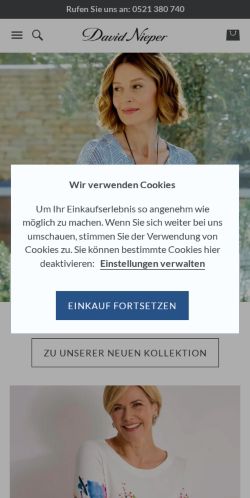 Mobile page screenshot