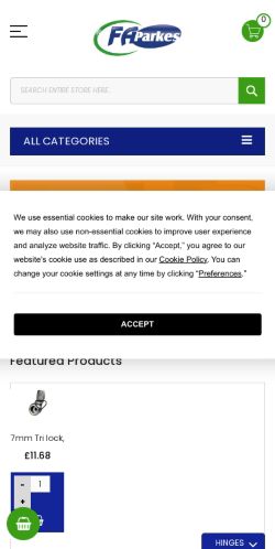 Mobile page screenshot