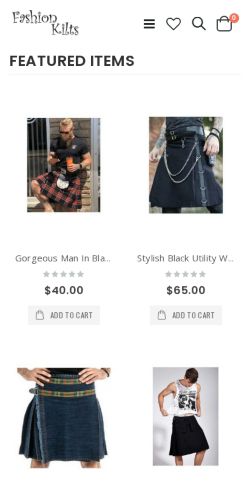 Mobile page screenshot