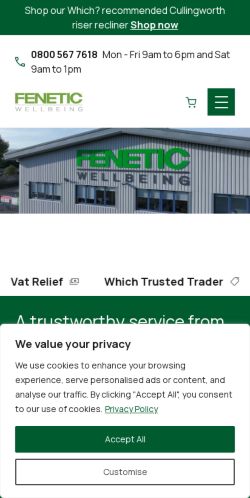 Mobile page screenshot
