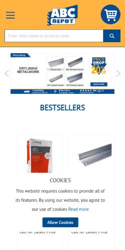 Mobile page screenshot