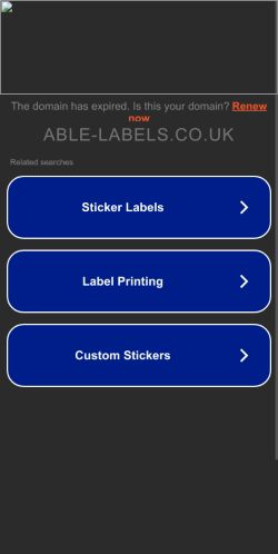 Mobile page screenshot