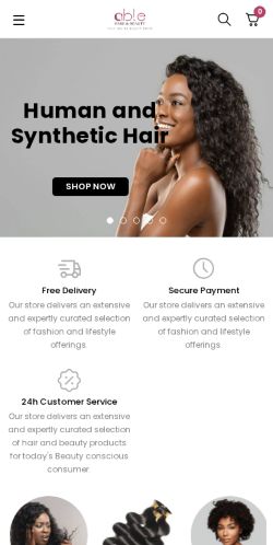 Mobile page screenshot