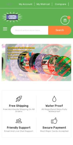 Mobile page screenshot