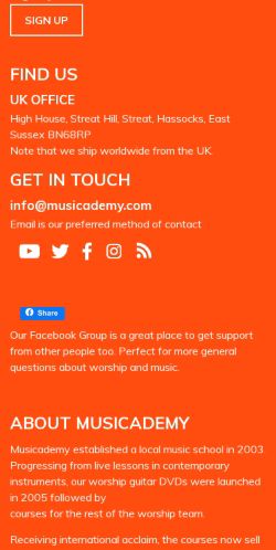 Mobile page screenshot