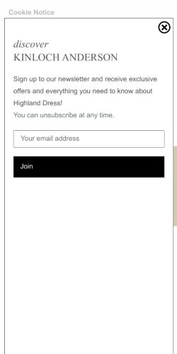 Mobile page screenshot