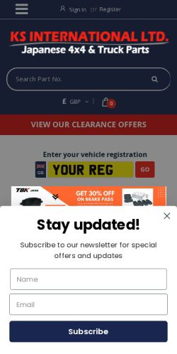 Mobile page screenshot