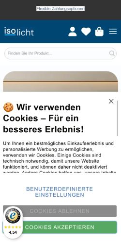 Mobile page screenshot