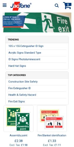 Mobile page screenshot
