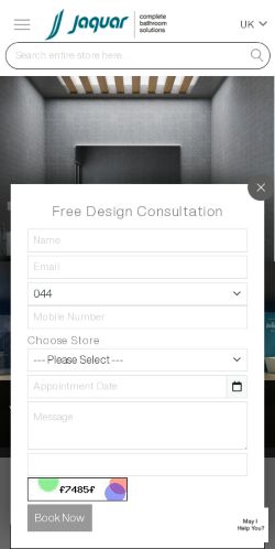 Mobile page screenshot
