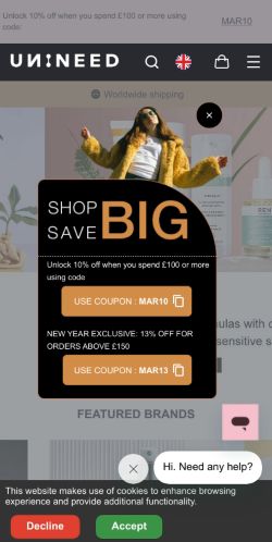 Mobile page screenshot