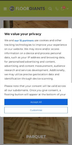 Mobile page screenshot