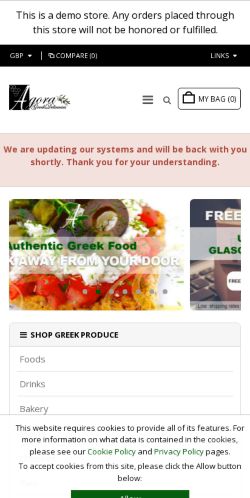 Mobile page screenshot