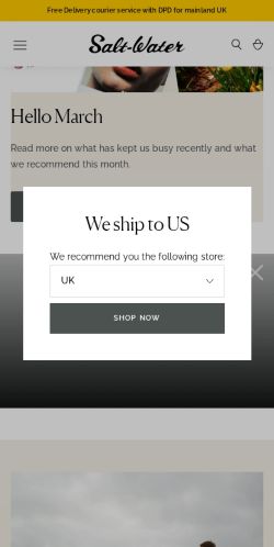 Mobile page screenshot