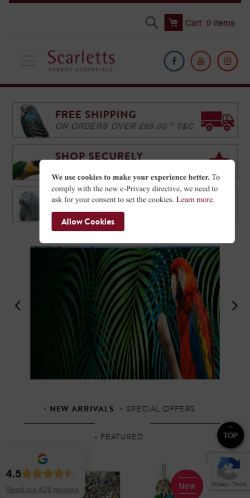 Mobile page screenshot