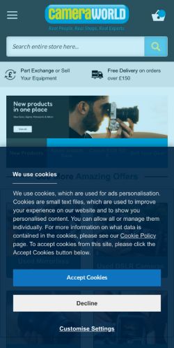 Mobile page screenshot