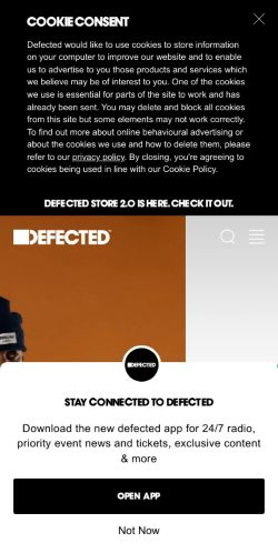 Mobile page screenshot