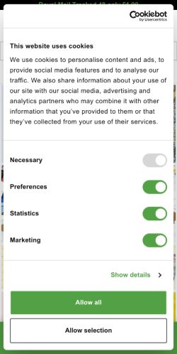 Mobile page screenshot