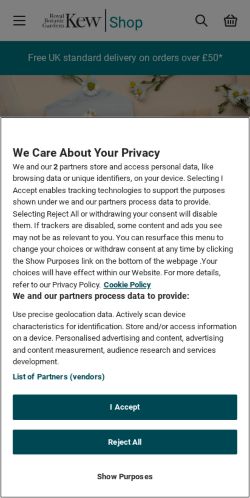 Mobile page screenshot