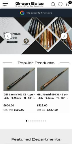 Mobile page screenshot