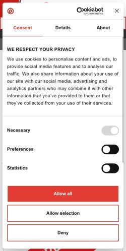 Mobile page screenshot