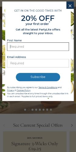 Mobile page screenshot
