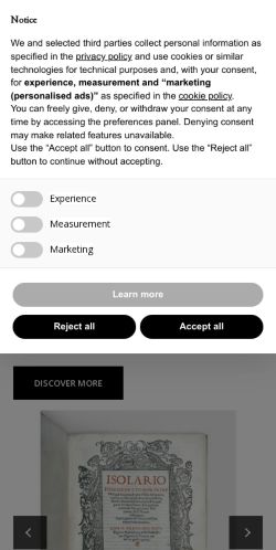 Mobile page screenshot