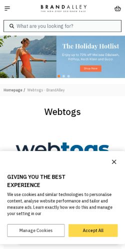 Mobile page screenshot
