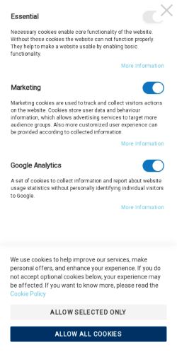 Mobile page screenshot