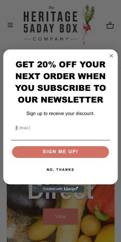 Mobile page screenshot