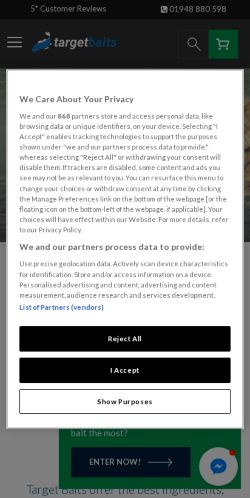 Mobile page screenshot