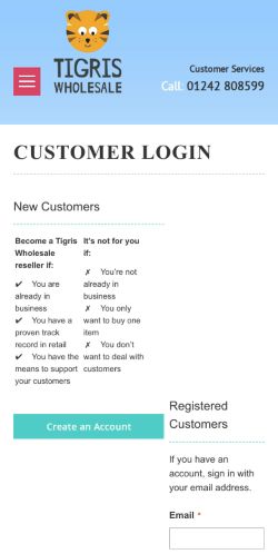 Mobile page screenshot
