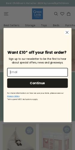 Mobile page screenshot