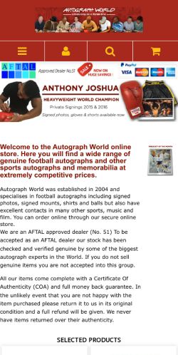 Mobile page screenshot
