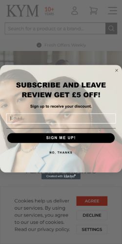 Mobile page screenshot