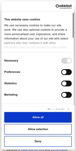 Mobile page screenshot