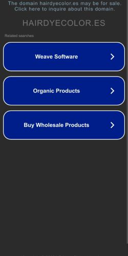 Mobile page screenshot