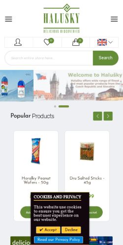 Mobile page screenshot