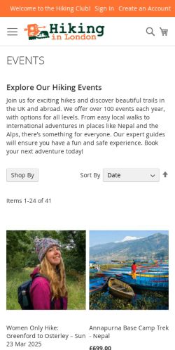 Mobile page screenshot