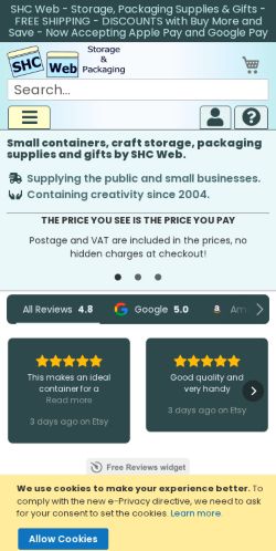 Mobile page screenshot